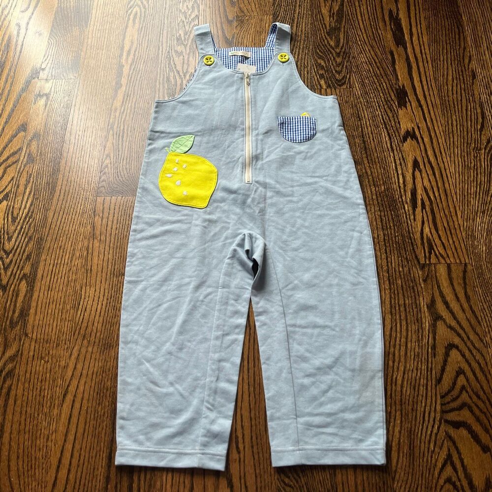 NWT - Girls Lemon Jumpsuit (110-120cm 5-7Y)